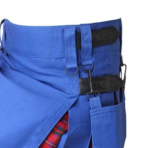 New Fashion Pocket Scottish Kilts for Men's 100% Cotton Scottish Hybrid Work Kilt for <b>Musical</b> Instruments & <b>Accessories</b> - Product Image 6