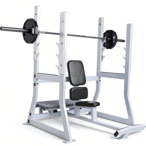 Máquina para Sentadillas y Abalanzadas, Máquina para Sentadillas Búlgaras, Máquina para Peso Muerto, Entrenamiento de Fuerza para Isquiotibiales y Glúteos - Product Image 6