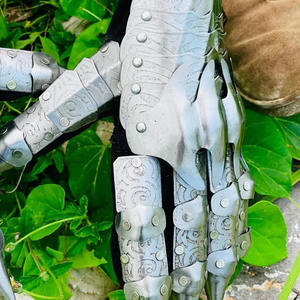 Gauntlet Gants Gothique Fantaisie Costume Halloween Gothique Fantaisie Costume Gothique Gauntlet Gants Paire Meilleur Cadeau - Product Image 3