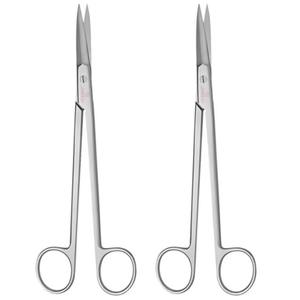 Tijeras para Cartílagos Manuales Rectas y Dentadas de Alta Calidad, 19 cm, Acero Inoxidable Duradero, Instrumento Quirúrgico con Certificación CE - Product Image 4