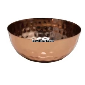 Elegant Design Tableware <b>Chocolate</b> Sweets Serving Bowl Hammered Metal Serving Bowl <b>Wedding</b> And Other Events In Reasonable Price - Product Image 5