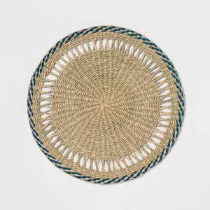 Manteles individuales de algas marinas de alta calidad, trenzados, variedad de tamaños, decoraciones de mesa personalizadas para Navidad, hechos a mano de Vietnam - Product Image 2