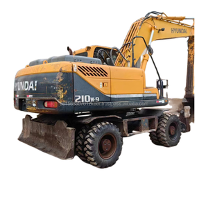 Used <b>Excavator</b> Hyundai R210w-9s 21Tons Korea Original Used <b>Excavator</b> Wheel <b>Excavator</b> Used <b>Machine</b> - Product Image 1