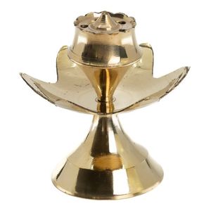 European Style <b>Incense</b> Burner Floral Custom Design Unique Quality <b>Incense</b> Holder Churchware Premium <b>Incense</b> Burner Hot Selling - Product Image 5