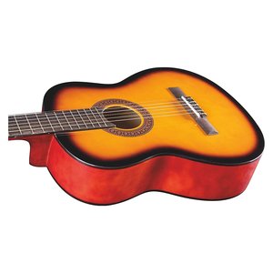 Guitarra Clásica Serie Studio CS5 Sunburst, Tamaño 3/4 para Principiantes, Abeto y Palisandro con Laterales de Caoba 06204109 - Product Image 2