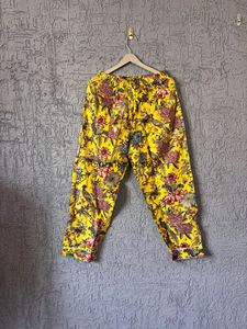 Conjunto de pijama de algodón con estampado de pájaro amarillo, ropa de dormir de estilo indio suave y transpirable para mujer, ropa de dormir Sexy de talla grande para damas de honor - Product Image 4