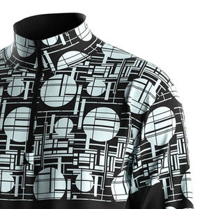 Servicio OEM, ropa de calle de invierno personalizada, chaqueta con cuello levantado y cremallera de sublimación de alta calidad para hombre bordada personalizada - Product Image 6