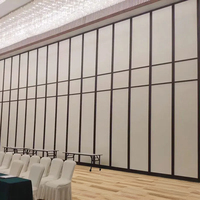 Mur acoustique pliable et mobile pour les académies d'entreprise, les salles de classe, les écoles et les gymnases |   Ligne de délimitation du sol et support supérieur