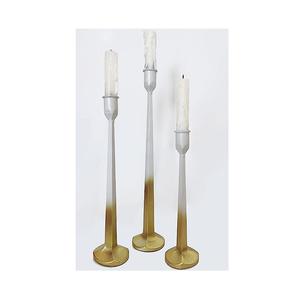 Home Decoration <b>Set</b> of 3 Tapper <b>Candle</b> Holder and <b>Candle</b> Stand Matt Black Color New Design Candlestick Holder for Tabletop Decor - Product Image 2