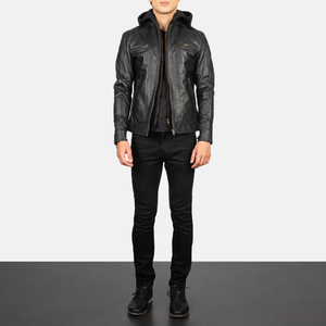Veste en cuir de style dernier cri en couleurs multiples Veste en cuir pour hommes Prix de gros Veste en cuir pour hommes Meilleure vente Veste en cuir - Product Image 3