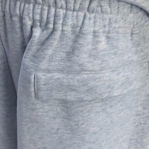 Ensemble de survêtement décontracté en coton épais pour homme avec logo personnalisé, ensemble de jogging uni, impression, survêtement surdimensionné, jogging - Product Image 5