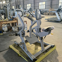 Manufactural X Lat Pulldown (avec marchepied en acier inoxydable) Musculation Musculation Plaque Chargée Sport Meilleur équipement de gymnastique