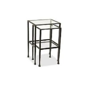 2025 Table basse en métal de qualité supérieure support martelé conception personnalisée mauvaise chambre Table d'appoint décorative faite à la main en vrac - Product Image 6