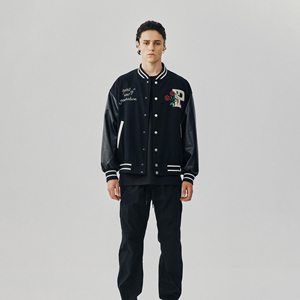 Plus Size Men Varsity College Winter <b>Jackets</b> Stand Collar Wholesale Blank Custom Logo Plain Letterman Baseball <b>Jacket</b> - Product Image 1