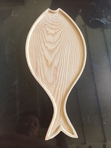 Plateau de service en bois durable/plat en bois chaud de nourriture avec la forme et la taille faites sur commande de beaucoup de genres de bois - Product Image 5