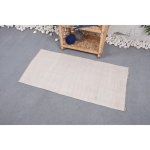 พรมพื้น3.7ft สีเบจ1.8 x ขนาดใหญ่แนววินเทจแบบแอบสแตรกต์ใหม่ขนหญ้าทะเลผ้าขนสัตว์แบบลาเท็กซ์สำรองสำหรับห้องโถงห้อง - Product Image 2