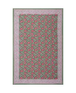 Nappe en coton design floral fait à la main lavable en machine couverture de table de maison décorative pour fête de mariage - Product Image 3