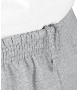 Pantalon de jogging gris tricoté avec logo personnalisé pour hommes avec style décontracté OEM pantalons de survêtement d'été prêt à l'emploi pantalons de survêtement personnalisés en vente de gros - Product Image 3