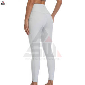 Leggings de Yoga para Mujer, a la Moda, para Invierno, de Fibra de Bambú, Transpirables, Diseño de Color Sólido, Venta al Por Mayor - Product Image 2