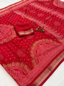 Meilleurs saris en soie douce pour femmes, pur, en stock, mariages, fêtes, mode indienne et pakistanaise, traditionnel - Product Image 4