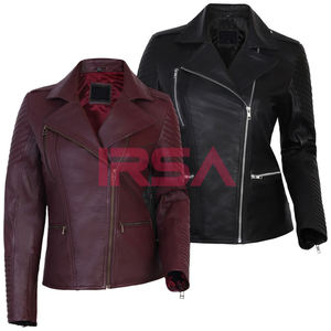 Chaqueta de Motociclista Unisex Estilo Café Racer, Cuero Genuino, Impresión Serigráfica, Lujo Exótico, Impermeable, Fabricante OEM/ODM - Product Image 2
