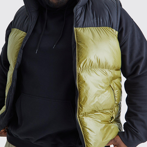 Chaqueta de Invierno Personalizada para Hombre, con Cuello Alto, Resistente al Viento, con Relleno de Algodón y Logotipo Frontal - Product Image 3