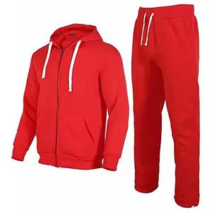 Chándal de entrenamiento liso personalizado al por mayor, chándal profesional, chándal de alta calidad, ropa de calle, chándal para hombre - Product Image 5