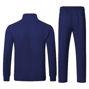 Survêtement de maternité unisexe 100% coton à fermeture éclair complète sans couture à séchage rapide survêtement de sport d'hiver de fitness et de jogging ensemble de 2 pièces XL Logo de grande taille - Product Image 4
