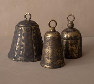 Antique Design Handcrafted Metal Cow Bells High Quality Luxury Rustic Finish Loud Tone Outdoor Structure <b>Garden</b> <b>Ornament</b> - Product Image 1