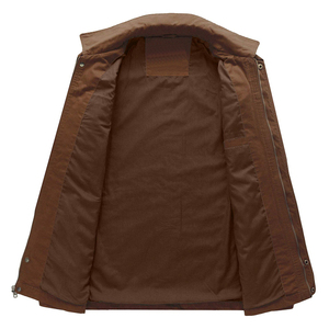 Comfortable Newly Arrived Cotton Breathable Long Sleeves <b>Canvas</b> Men's <b>Jackets</b> Man <b>Jackets</b> <b>Jacket</b> for man - Product Image 4
