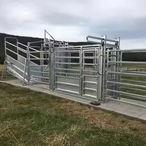 Cattle Yard Equipment Portable or Permanent Fencing Solution For Livestock