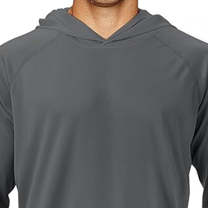 Otoño Invierno Pullover Sudadera Color Cuello con capucha Patrón de mezcla de algodón Bloque multicolor Cordón sudaderas con capucha para hombres - Product Image 5