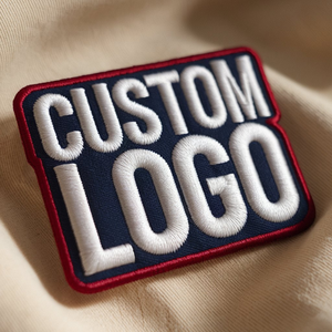 Custom Heat Press 3D Puff LOGO Badges Embroidered Patch Sew <b>on</b> <b>Iron</b> <b>on</b> Clothing Patches Custom Embroidery Patch - Product Image 2