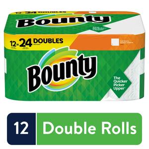 Bounty 12 CT ม้วนคู่สีขาว24ปกติ2ชั้นกระดาษชำระ - Product Image 5