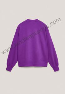 Sweat-shirt de haute qualité avec col rond 2022 dernière conception OEM sur mesure hommes coton sweat-shirt uni avec pull à manches longues - Product Image 2