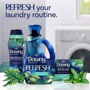 Downy Infusions Liquid <b>Laundry</b> <b>Fabric</b> <b>Softener</b>, Refresh, Birch Water & Botanicals Scent, 150 Loads, 101 Fl oz - Product Image 5
