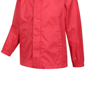 Logo personnalisé hommes couleur bloc coupe-vent extérieur veste de pluie manteau de haute qualité imperméable fermeture éclair veste pour hommes - Product Image 6
