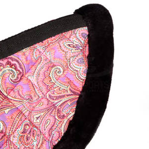 Tapis de selle en tissu polyester coussin de selle confortable à paillettes pour cheval prix raisonnables tapis de selle pour cheval - Product Image 4