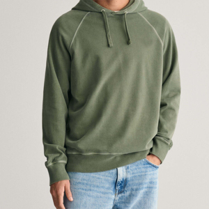 Sudadera con capucha de gran tamaño de moda de invierno para hombres y mujeres 450 Gsm chaqueta de peso pesado lágrimas 100% algodón francés Terry suéter lavado de mezclilla - Product Image 1