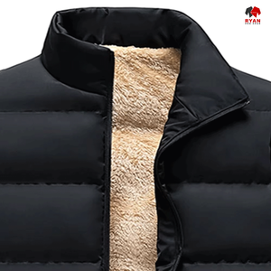 Gilet matelassé décontracté Ryan Pro Gear, gilet matelassé ajusté, gilet matelassé zippé, gilet pour temps froid, gilet d'hiver durable - Product Image 4