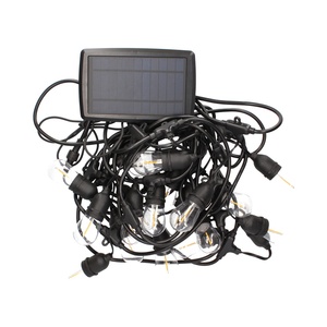 10m. Stringa luminosa decorativa solare Helem 20 con portalampade IP44 (GSC 201210010) - Product Image 2