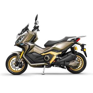 เบรกไฮดรอลิกฮับด้านหน้าแบตเตอรี่ลิเธียมขับเคลื่อนล้อหน้า X-BURNER A7มอเตอร์ไซค์ไฟฟ้า72V 100AH 13000W
