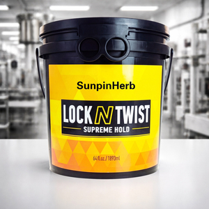 Gel capillaire biologique à base de plantes pour tresses, locks et twists, fixation forte, sans accumulation, marque privée, fabricant OEM, vente en gros en usine - Product Image 1