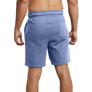 Pantalones cortos de algodón con logotipo bordado personalizado para hombre, pantalones cortos de punto para correr, pantalones cortos Cargo con estampado de hojaldre, pantalones cortos deportivos informales de verano para hombre - Product Image 4