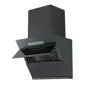 Home Major Appliance Slant Range Hood Modern Design Vertical Cooker Hood Electric Kitchen Chimney Extractor