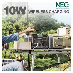 Portable 1800W NEG Station High-Capacity Quick Wireless Charging Pure Sine Wave Grid Solar Panel Battery External Battery MPPT - Product Image 6