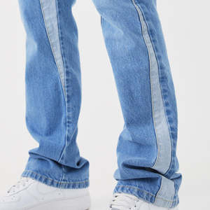 Pantalones Vaqueros Anchos de Hombre Personalizados de Alta Calidad, Estilo Vintage, Corte Holgado, Cintura Media, Lavados - Product Image 4