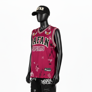 Camiseta de Baloncesto para Mujer, Malla de Poliéster de Alta Calidad, 180 GSM, Absorbe la Humedad, Panel Lateral con Logotipo Personalizado Impreso, Algodón - Product Image 4