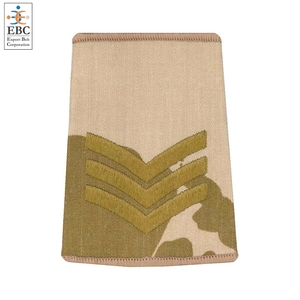 Épaulettes pour rangs tactiques OEM Export Belt Corporation Épaulettes à broderie directe d'usine rangs pour uniforme - Product Image 3