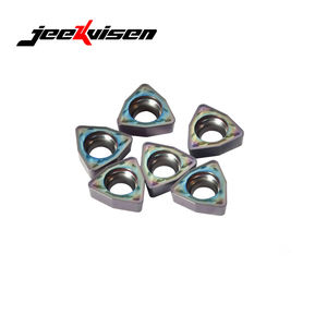 WCMX040208-SF JS115P JEEKVISEN Inserts de foret en carbure de haute qualité OEM pour l'usinage CNC de l'acier inoxydable - Product Image 3